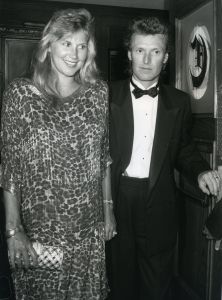 Steve Winwood and wife, Eugenia 1987, LA.jpg